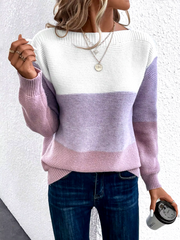 CHANTAL | Pull rétro décontracté