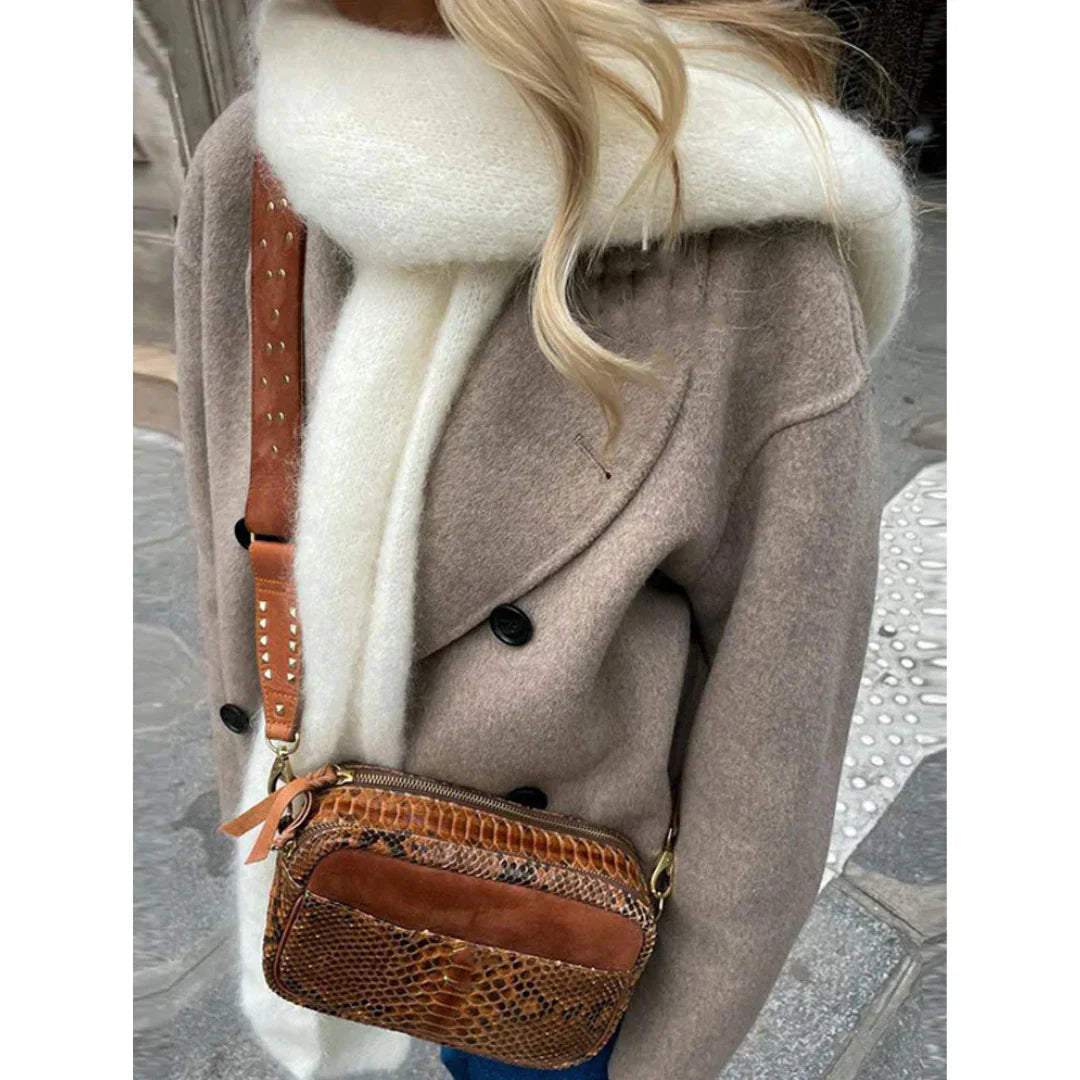 Veste oversize tendance avec bouttons
