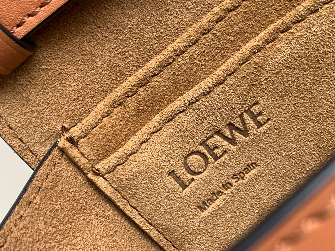 Mini Gate Dual Bag 21cm Tan Calfskin