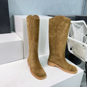 CC 24ss Long Boot Brown Suede