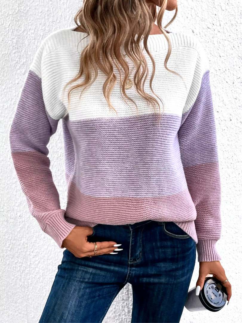 CHANTAL | Pull rétro décontracté