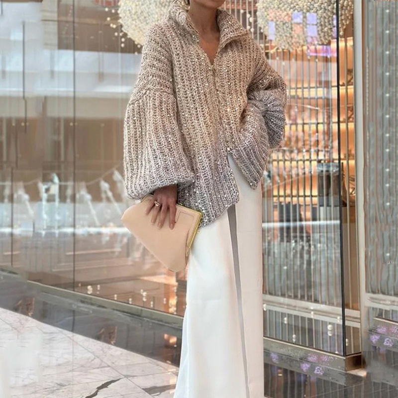 MARJORIE | Pull scintillant élégant