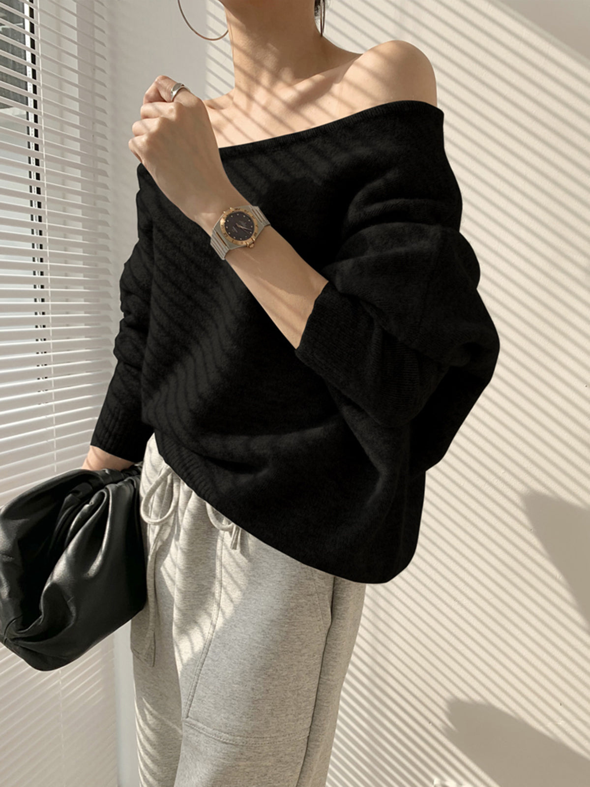 Tamia | Pull Asymétrique Pour Femmes | Chaud