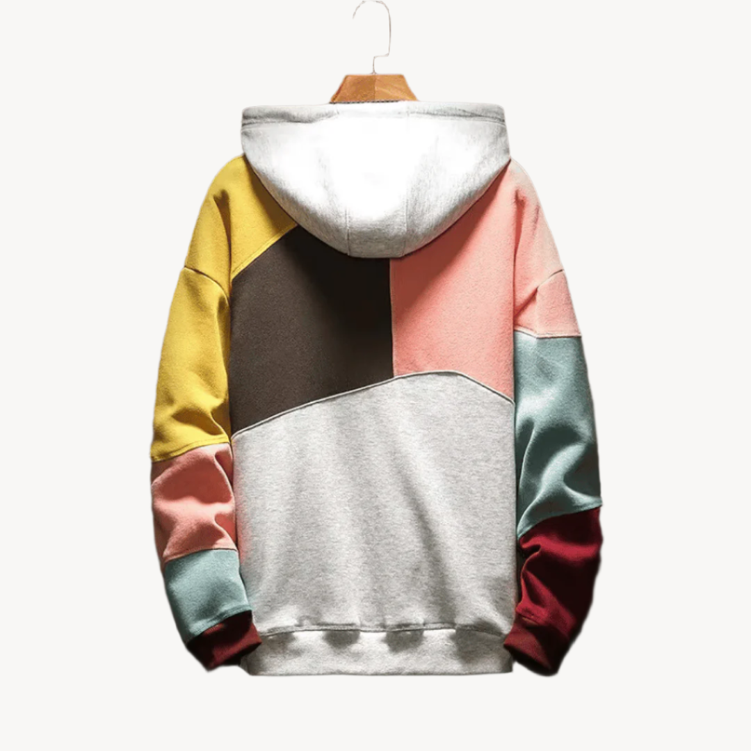 Eli | Sweat à capuche color-block