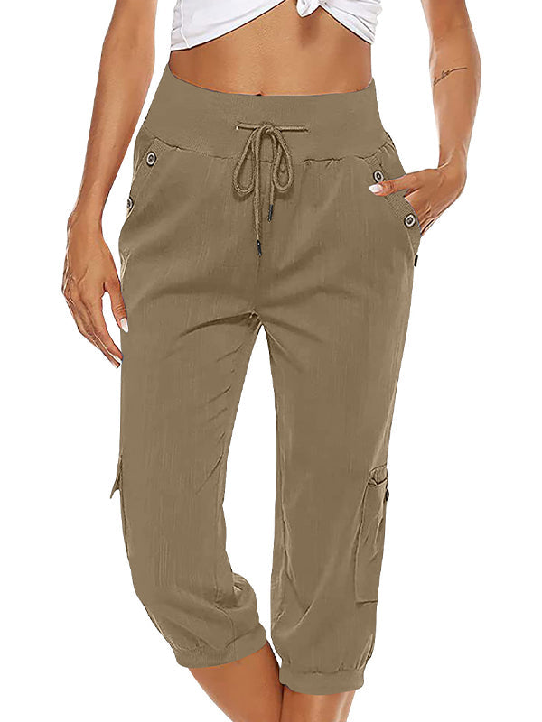 Geline | Pantalon Confortable à Taille Haute