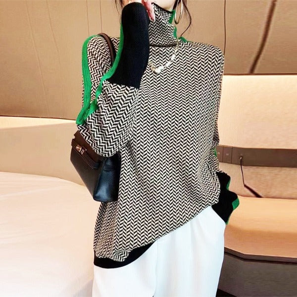 ROMANE | Pull rayé chic et confortable