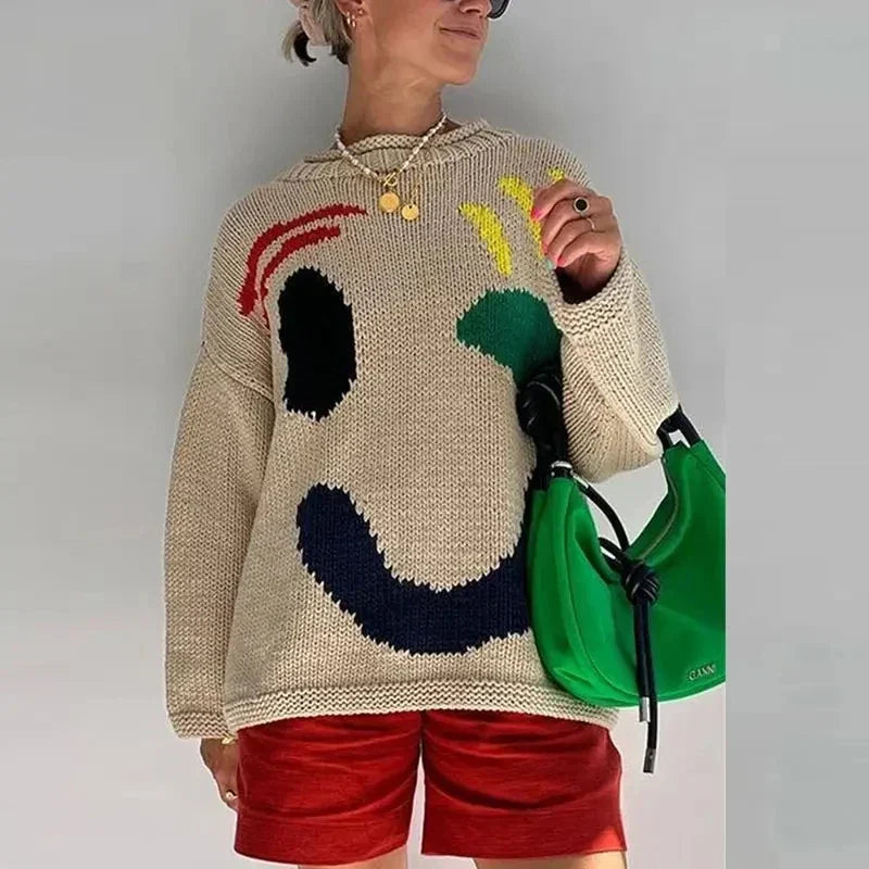 STACY | Pull bohème Oversize