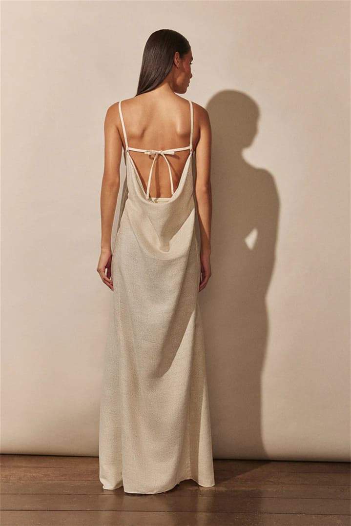 Aurora - Éclat Étoilé Robe Maxi