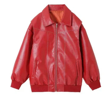 Ruby | Manteau oversize contrasté pour femmes