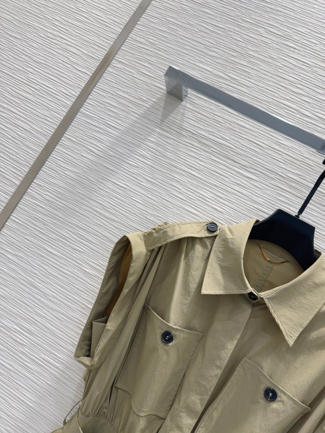 YSL 2025 Dress  Beige Nylon