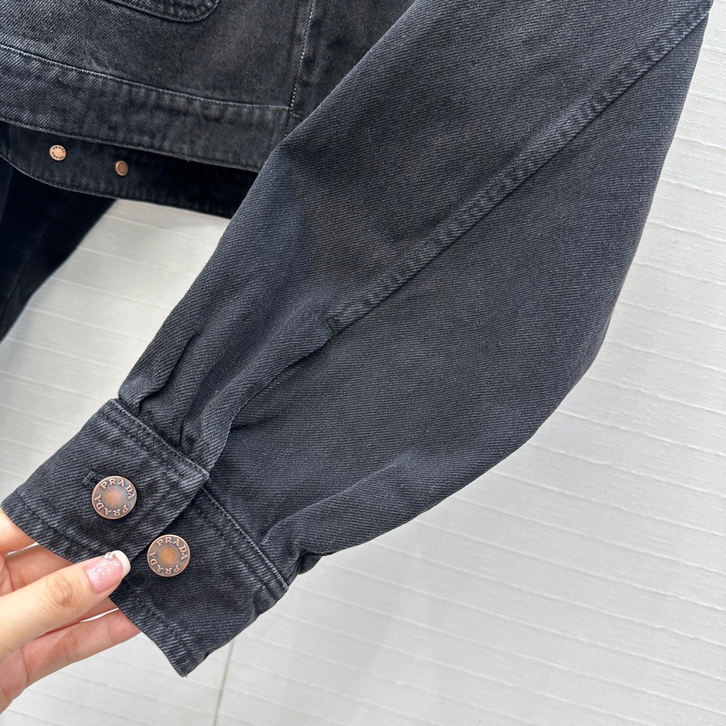 Prada 2025 Jacket Black Denim