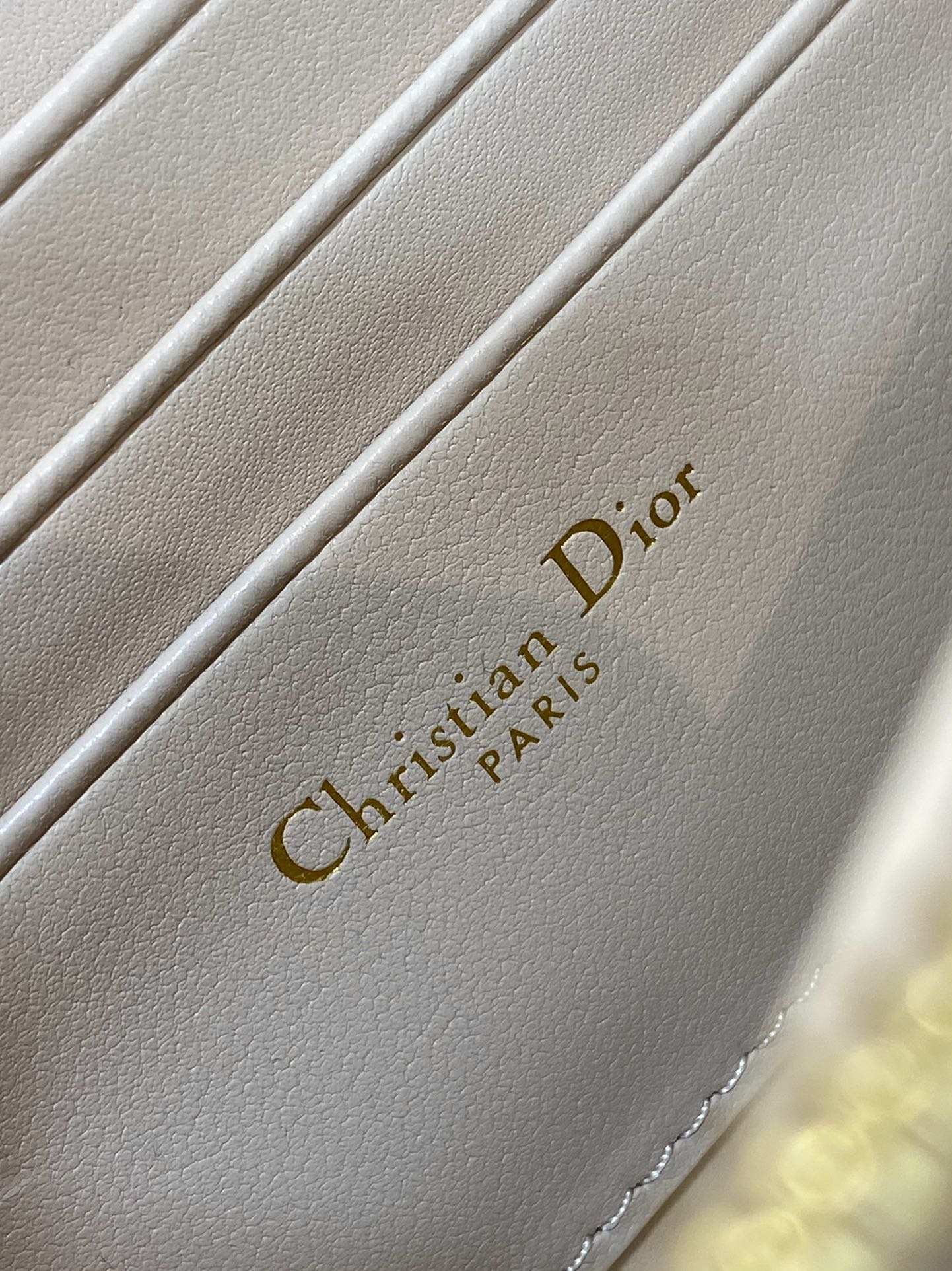 CD Miss Caro 17 Bag Desert Taupe Calfskin 226498