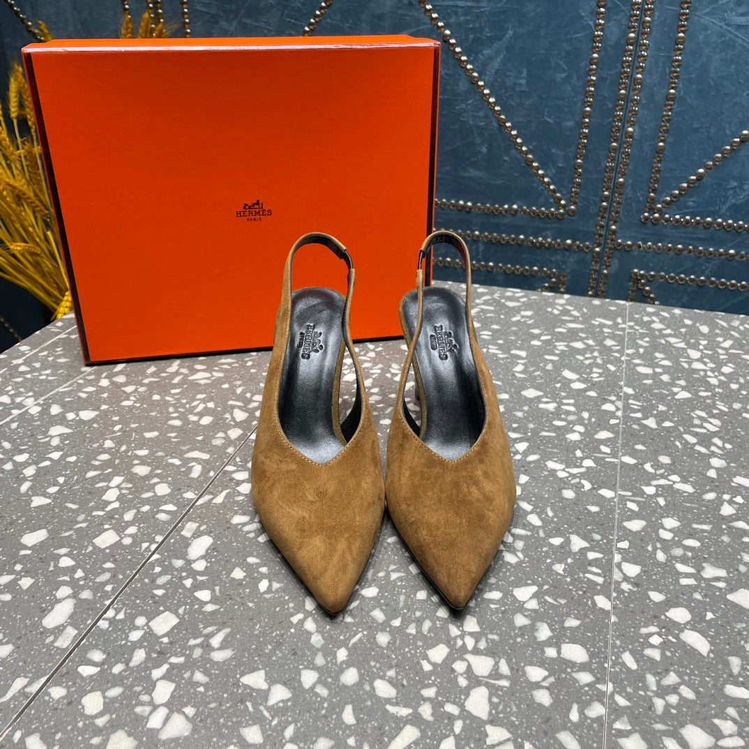 HM Intime 70 Pump Brown Suede  962929