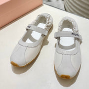 Miu Miu 2026 Ballet Flat Suede Fabric