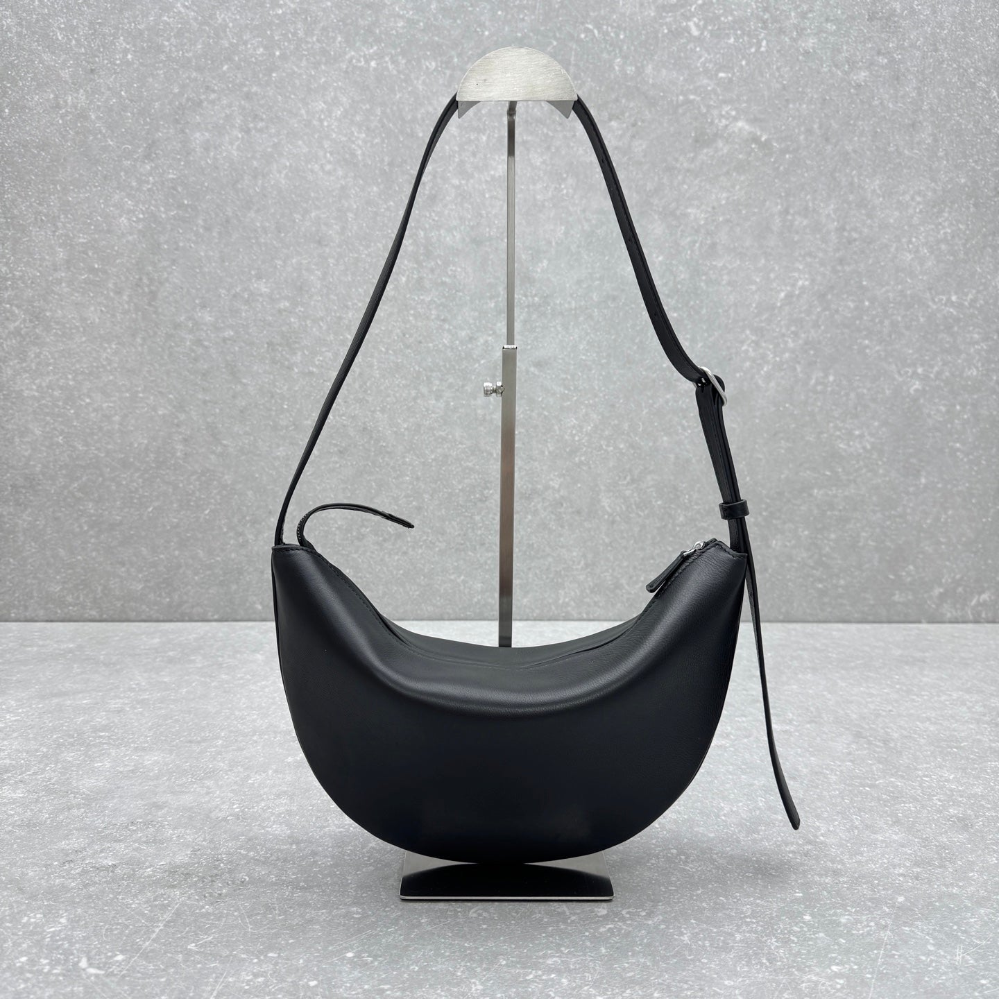 The Row 2025 Jouve Bag 34cm Black Calfskin
