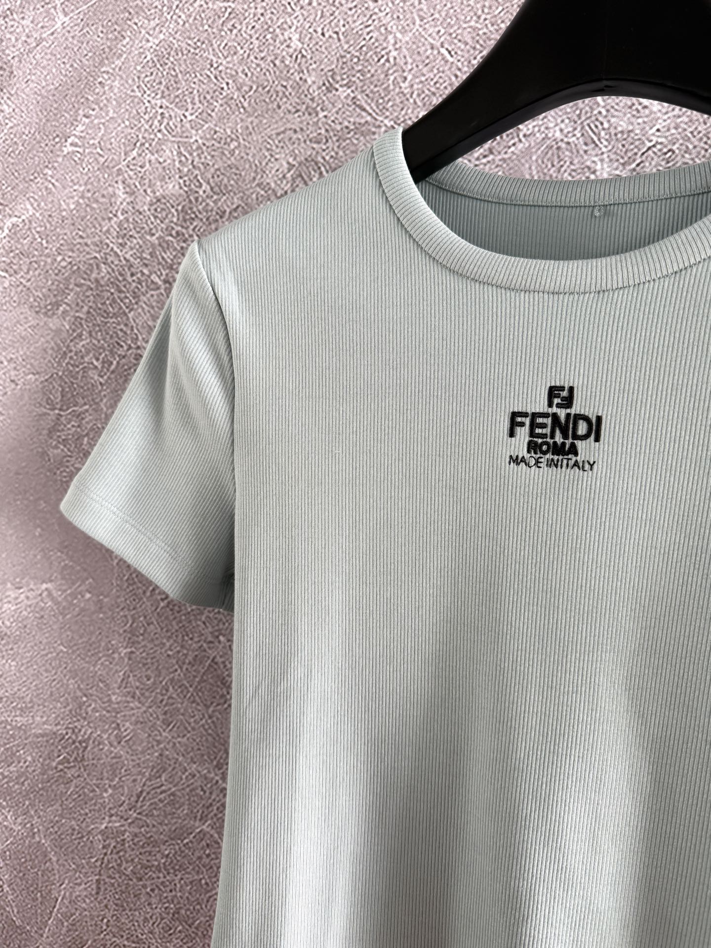 Fendi Embroidered T-shirt  Cotton
