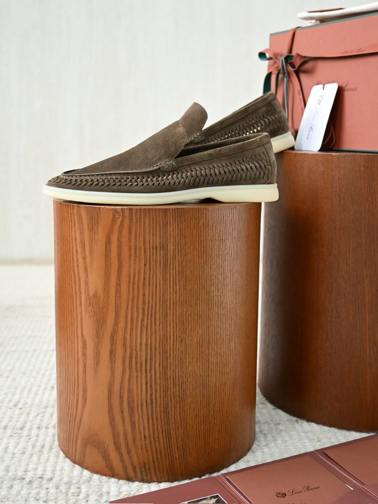 Loro Piana 2026 Summer Walk Loafer Suede Leather
