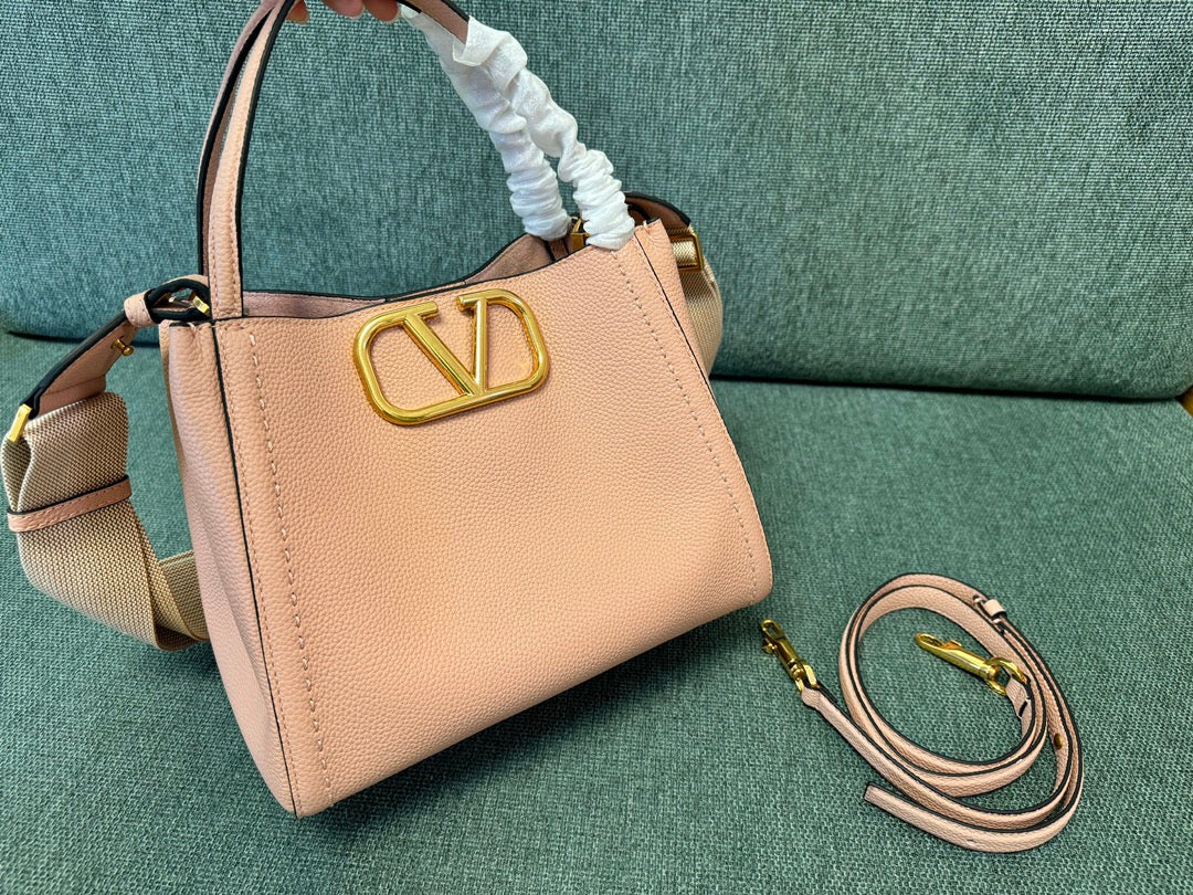 VALENTINO small handbag blush pink calfskin 538533