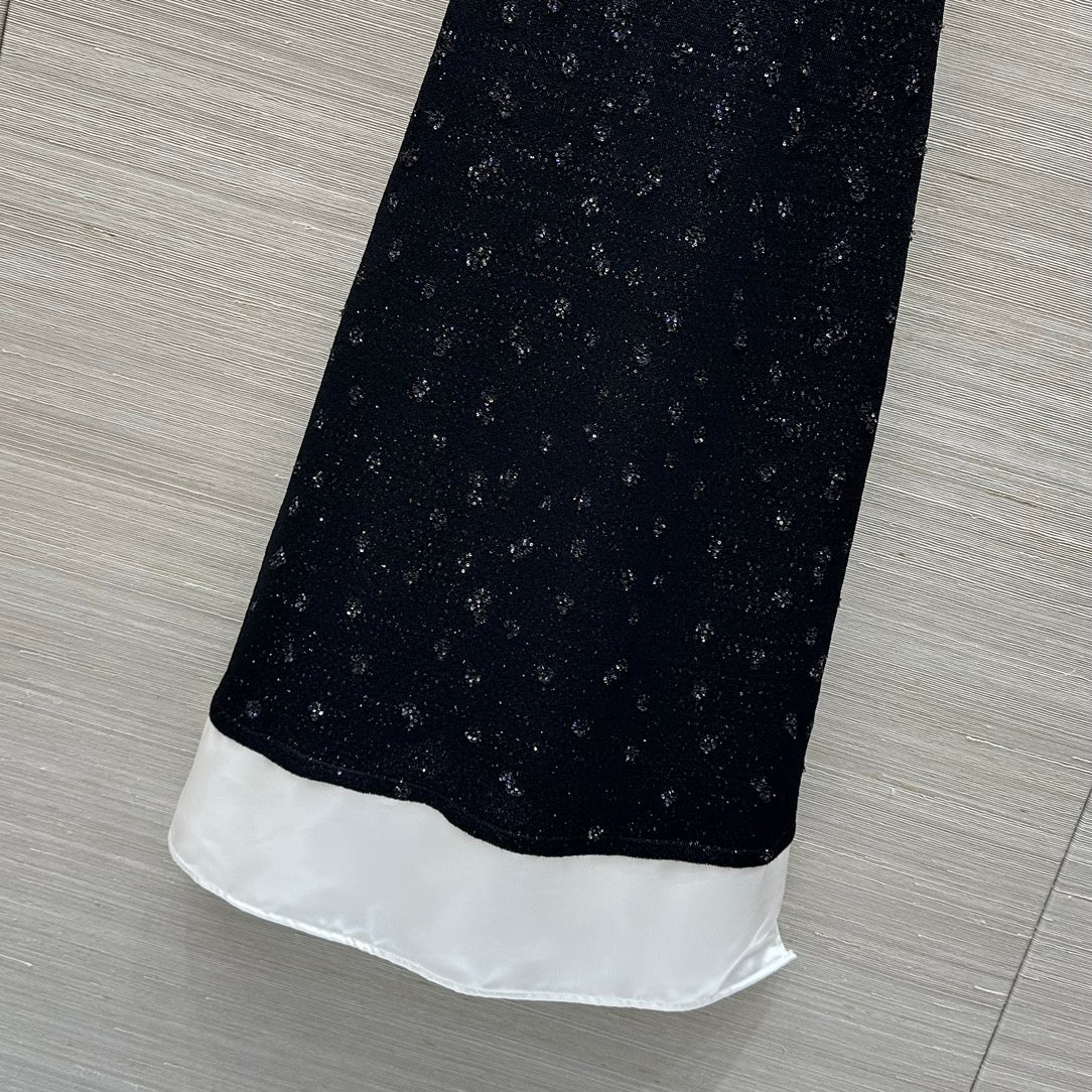 CC 25 Camisole Dress Black Polyamide