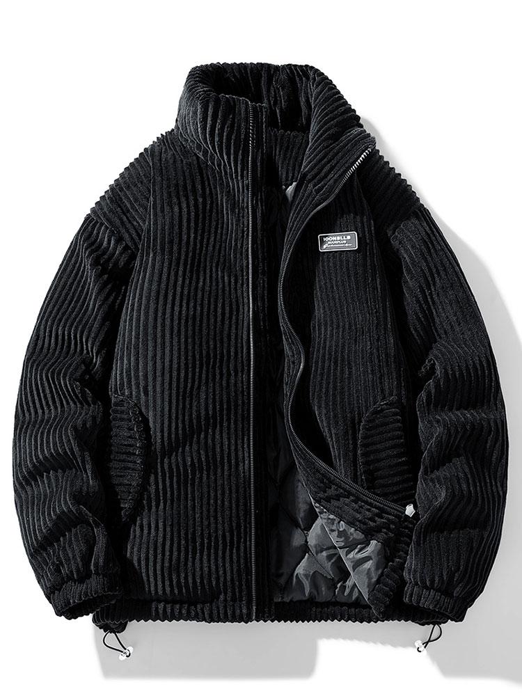 Colombe | Manteau d'hiver chaud en velours côtelé