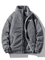 Colombe | Manteau d'hiver chaud en velours côtelé