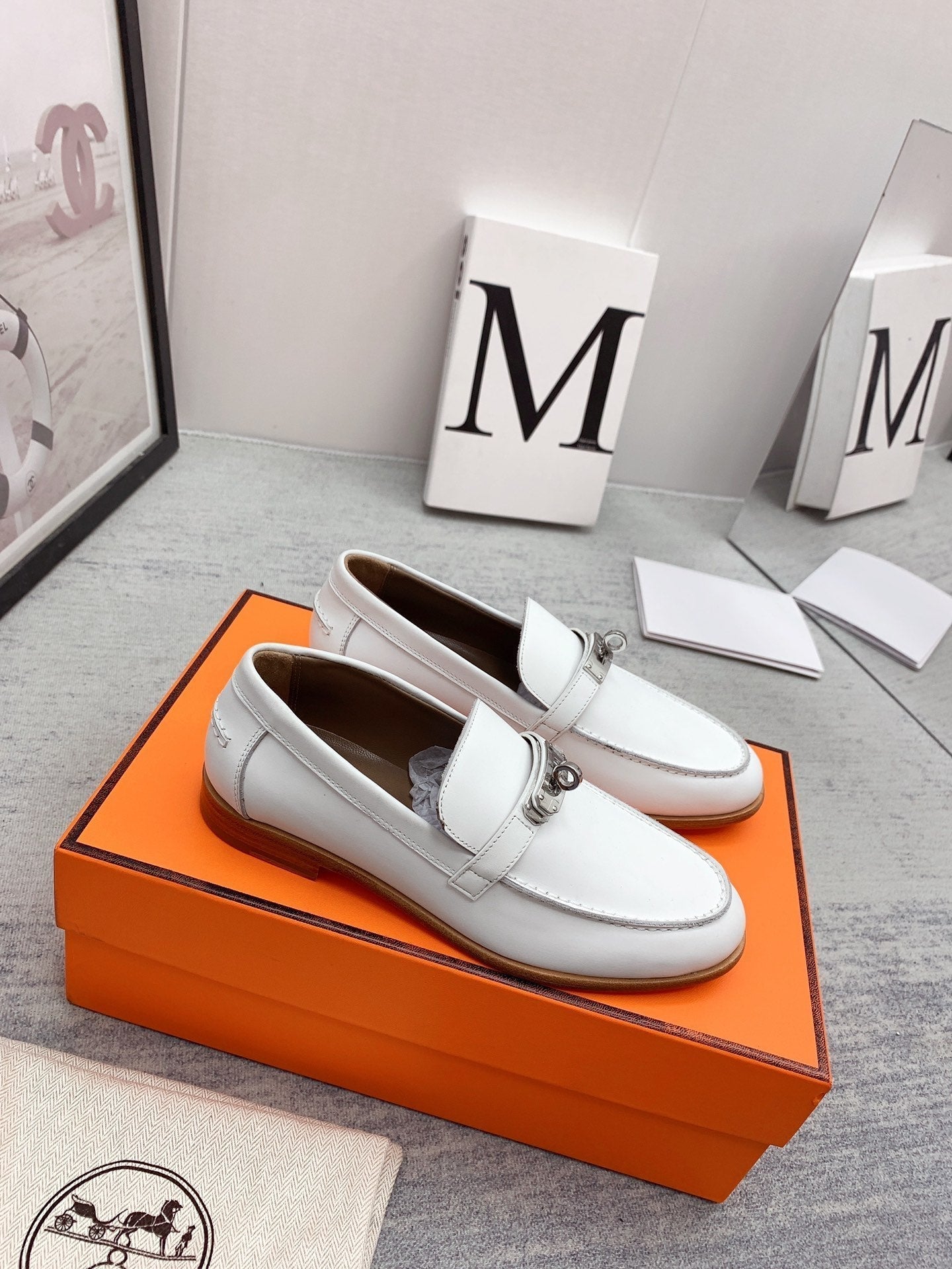 Destin Loafer White